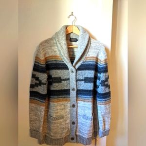 Pendleton button up sweater